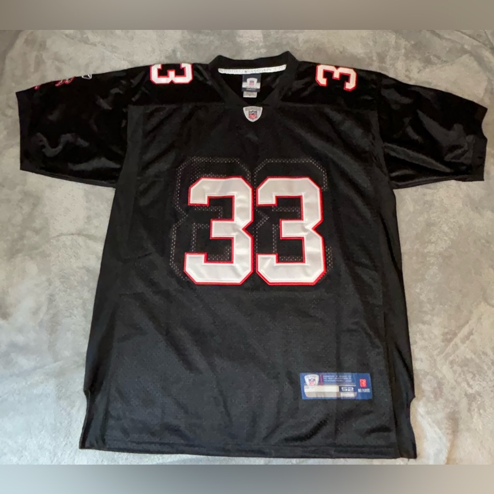 Authentic On Field Reebok Atlanta Falcons Jersey #33 Michael Turner